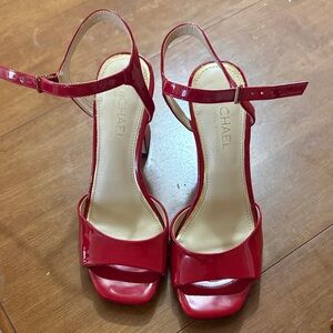 Michael Shannon Red Patent Heels